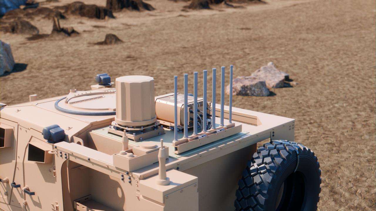V-Dome deployed