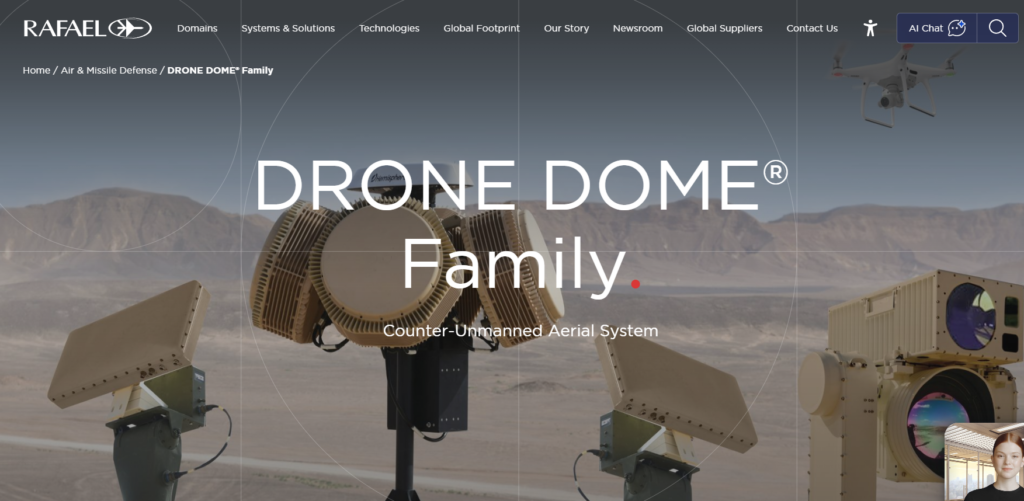 Rafael anti-drone gun solution