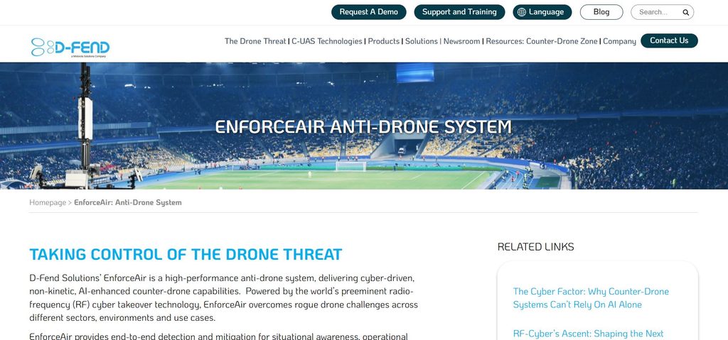 D-Fend Solutions Anti-Drone Weapons and Counter-UAS Systems for Complete Security