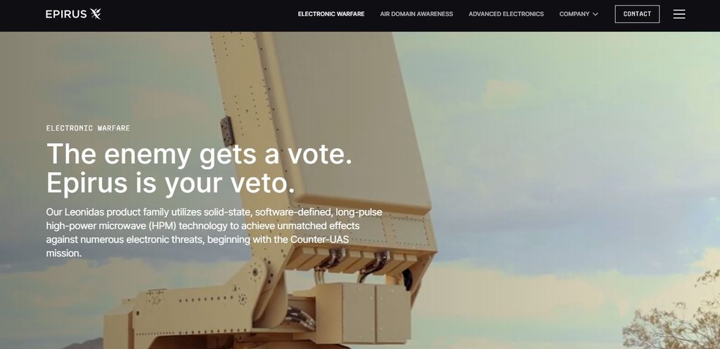 Epirus Leonidas Anti-Drone Weapons and Counter-UAS Systems for Complete Security
