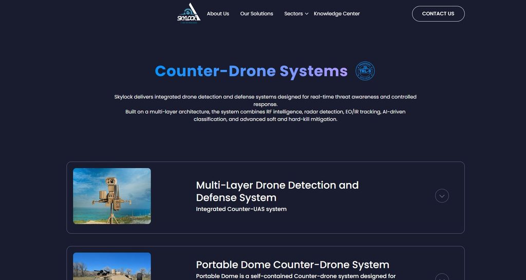 Skylock Anti-Drone Weapons and Counter-UAS Systems for Complete Security